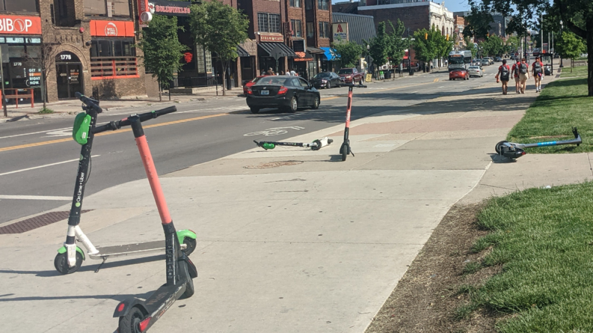 Scooters present unique challenges as a fairly new cog in